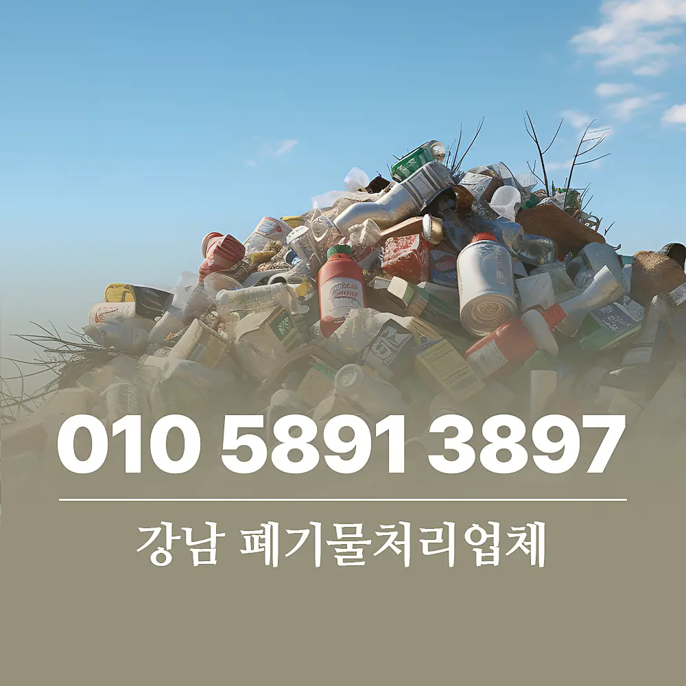 You are currently viewing 강남 폐기물처리업체 품목별 비용 및 서비스 절차