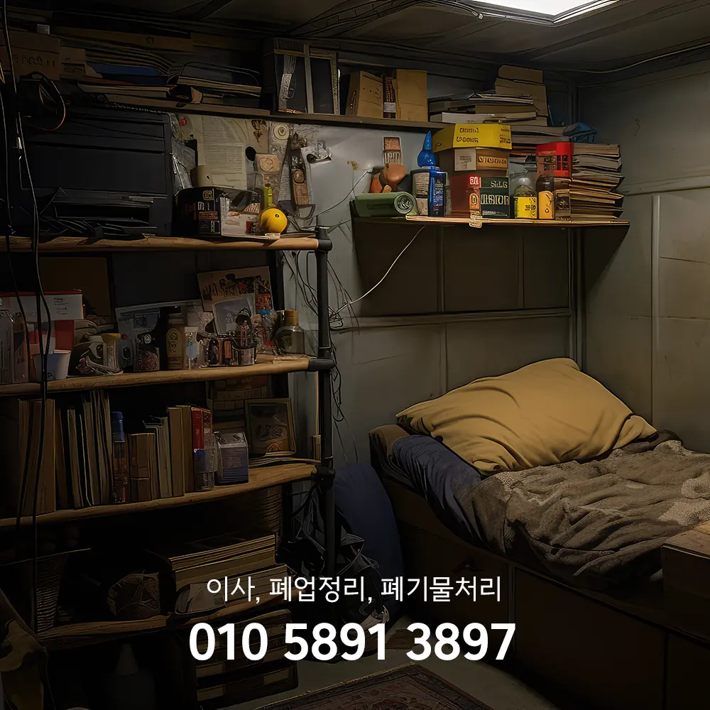 인천 고인 유품정리