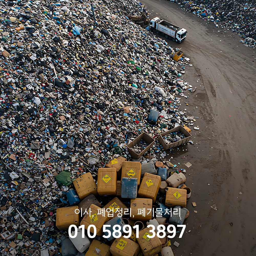 천안 폐기물처리업체