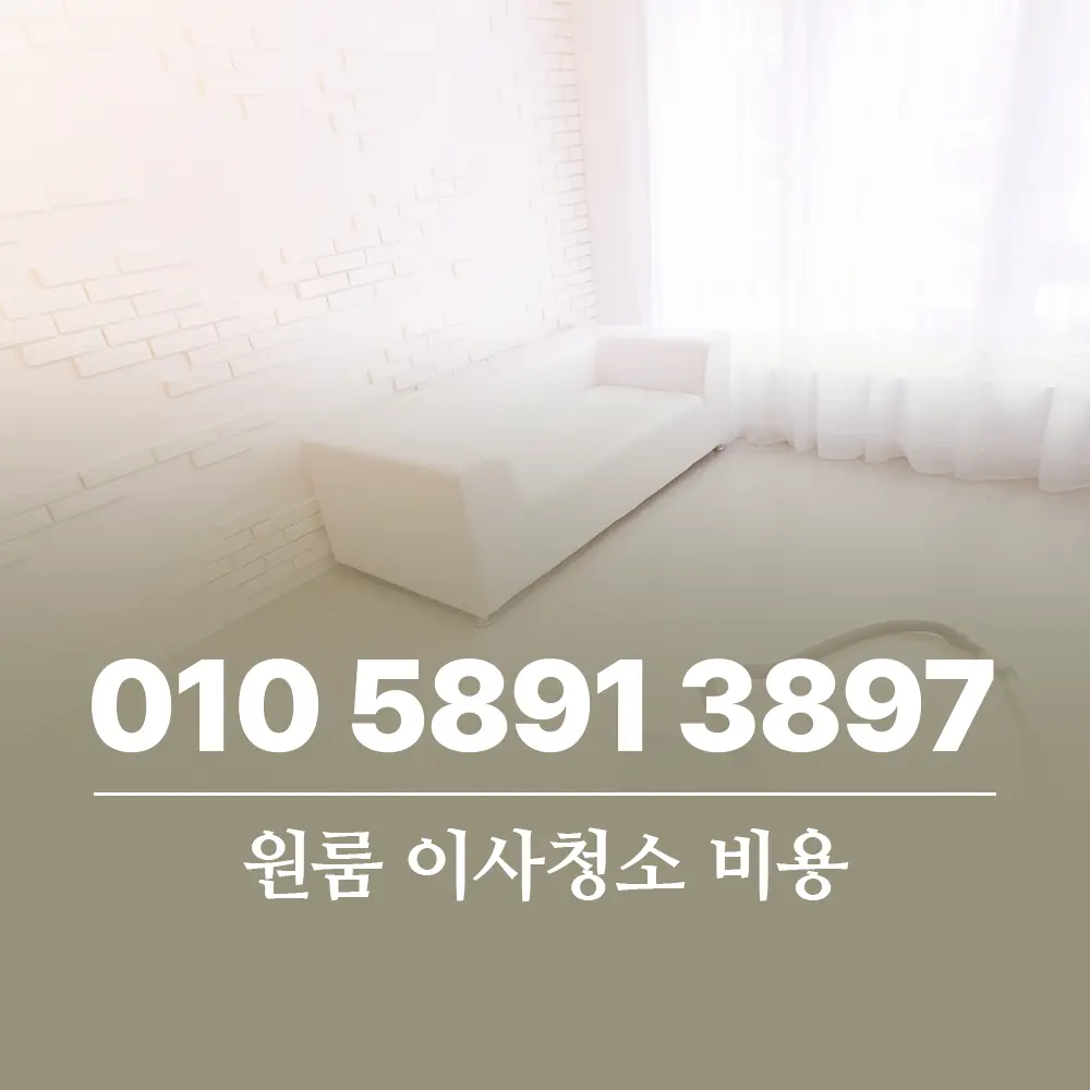 Read more about the article 원룸 이사청소 비용 최신 시세와 업체 선정 방법 노하우