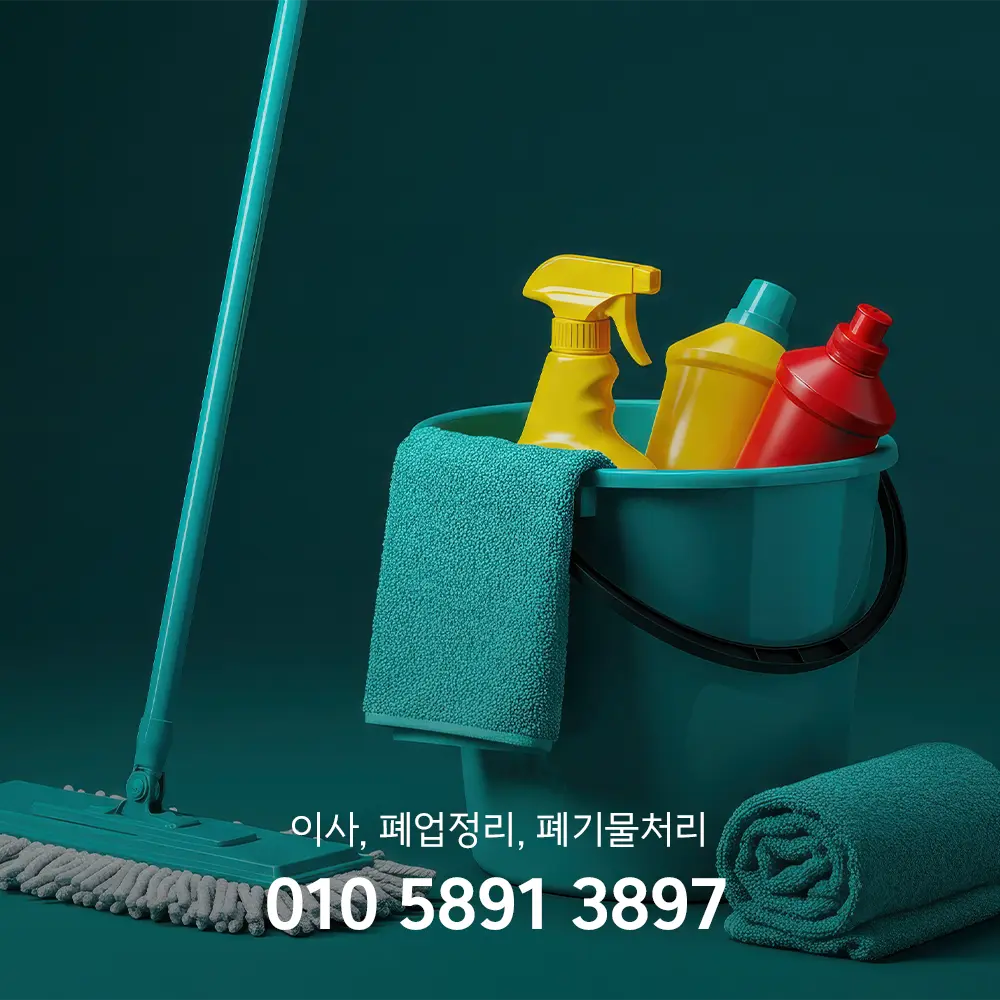 원룸 이사 청소비